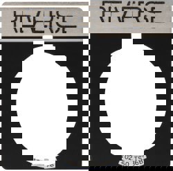 Square, Legend Plate - Reverse